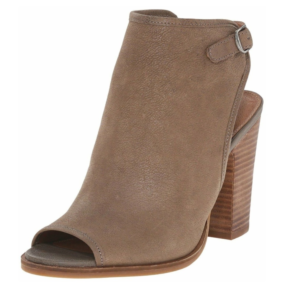 Lucky open toe booties